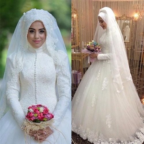 muslim wedding dress