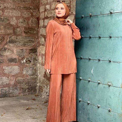 muslim woman tunic set