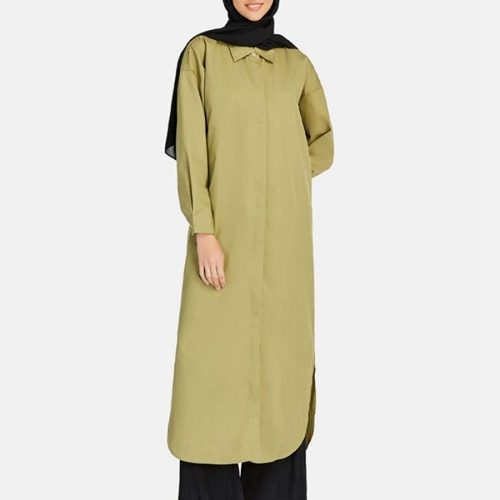 tunic tops abaya women muslim dress