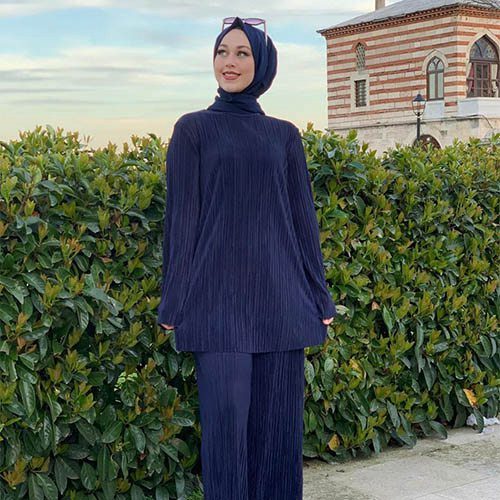 two piece set women clothing muslim