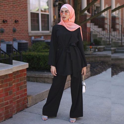 two piece set women clothing muslim